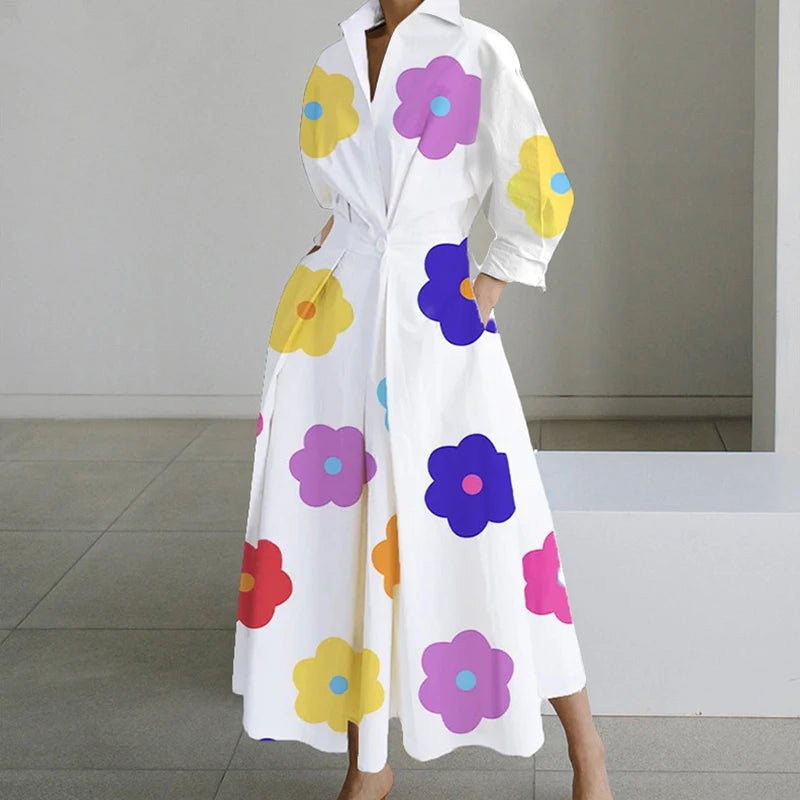 Robe décontractée printemps été