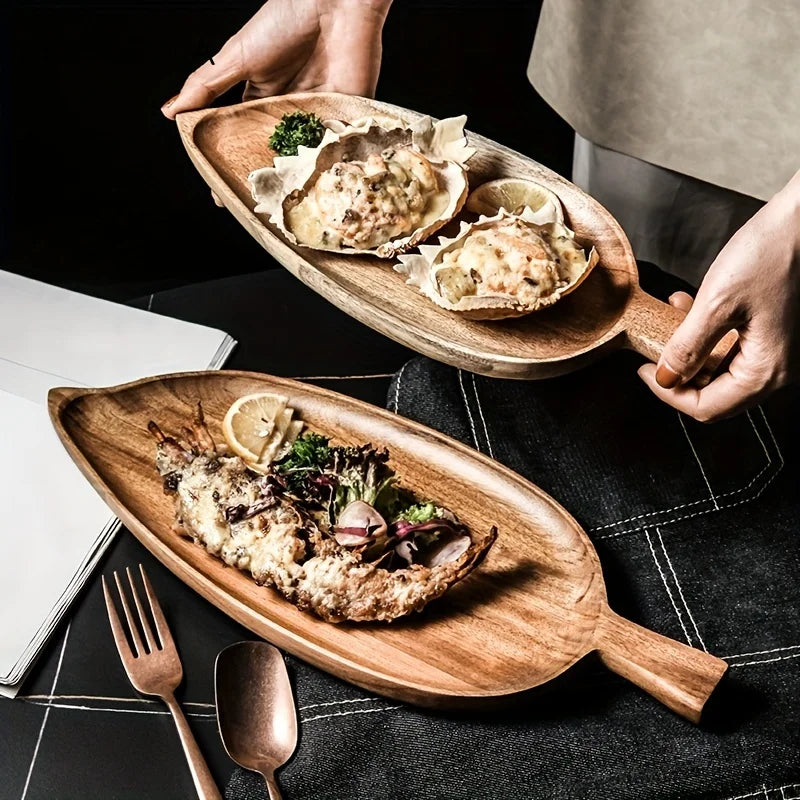 Plateau de service en bois